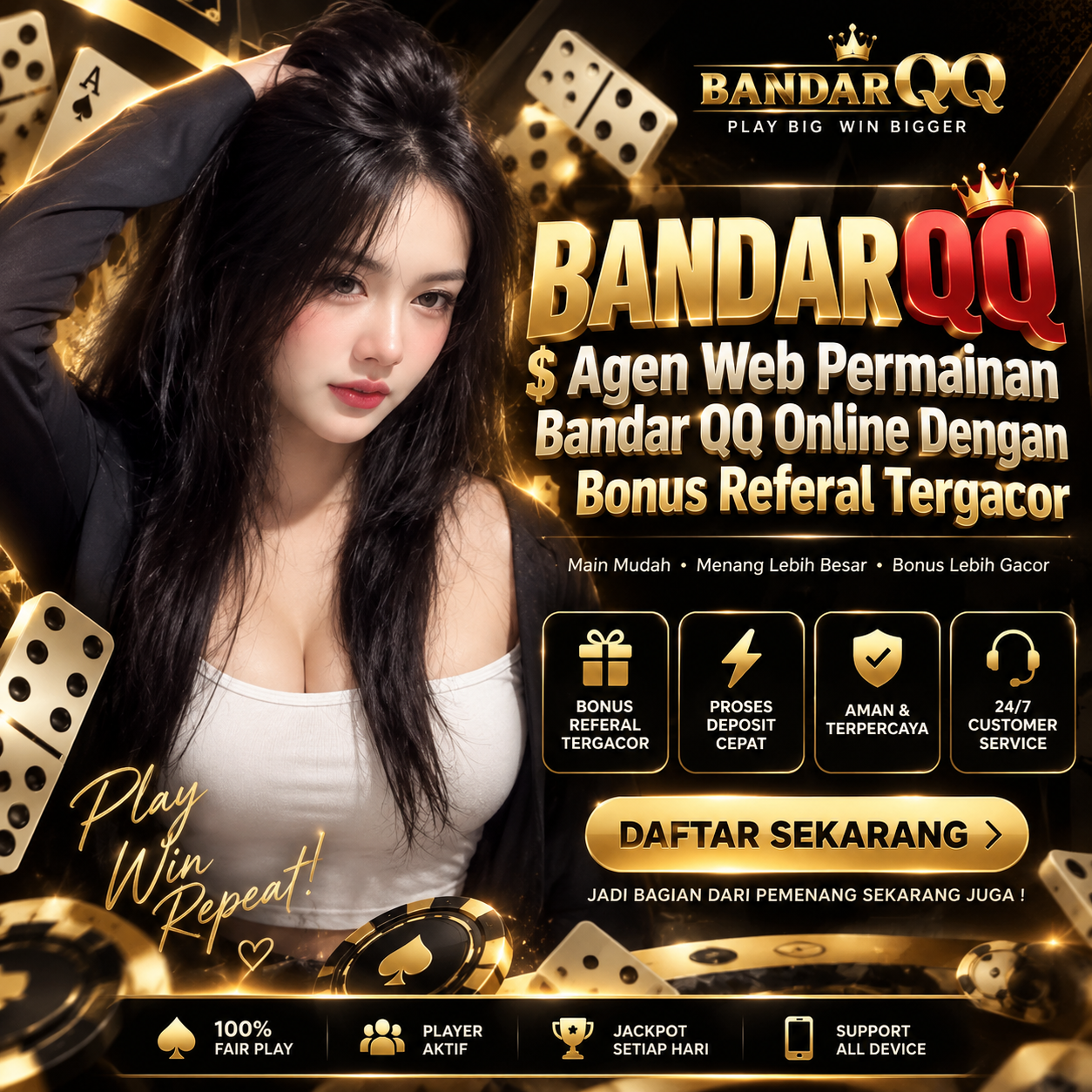 BANDARQQ $ Agen Web Permainan Bandar QQ Online Dengan Bonus Referal & Tergacor - WooCommerce eCommerce